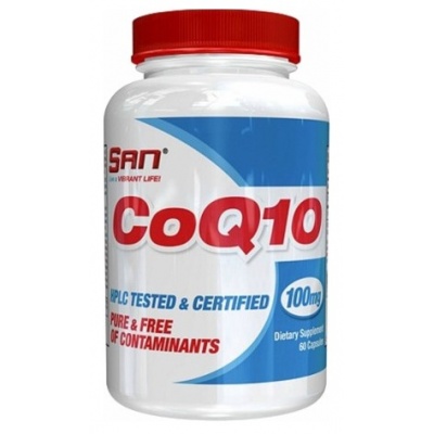 Антиоксидант SAN CoQ10 100 мг 60 капсул