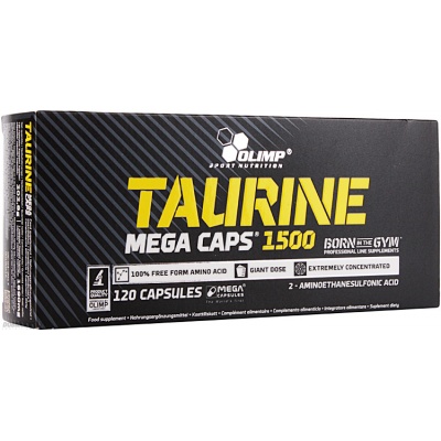 Предтрен Olimp Taurine Mega Caps 120 капсул
