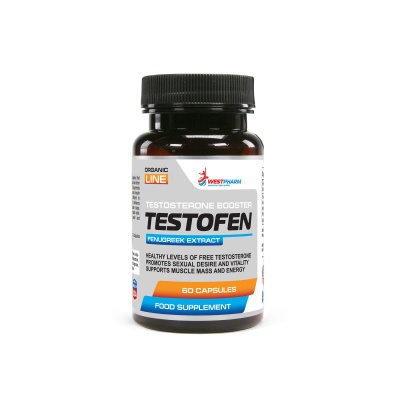 Тестобустер WestPharm Testofen 500 мг 60 капсул