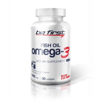 Антиоксидант Be first Omega-3 + витамин Е 90 капсул
