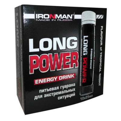 Энергетик IRONMAN Гуарана Long Power 25 мл