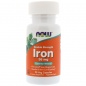 Витамины NOW Foods Iron  36 mg 90 капсул