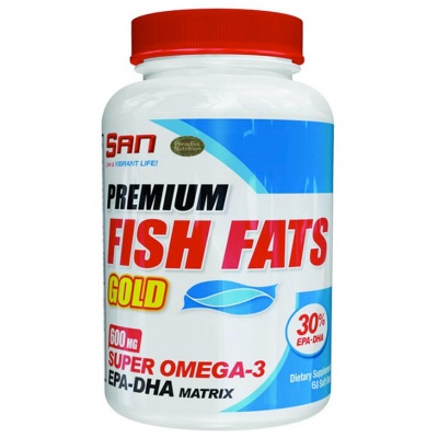 Антиоксидант SAN Premium Fish Fast Gold 60 капсул