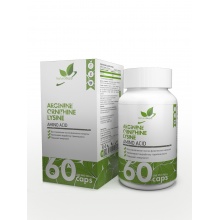 Л-Аргинин NaturalSupp Arginine+Ornithine+Lysine 60 капсул