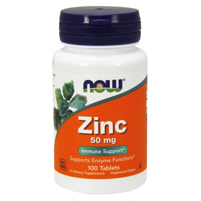 Витамины NOW Zinc Gluconate 50 mg 100 таблеток