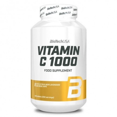 Витамины BioTech USA Vitamin C1000 250 таблеток