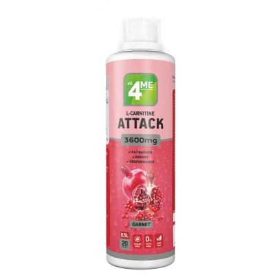 Л-Карнитин 4ME Nutrition L-carnitine+Guarana Attack 3600  500 мл