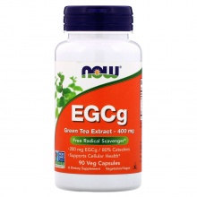 Антиоксидант Now Foods Eggs Green Tea Extract 400 мг 90 капсул