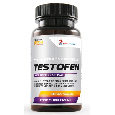 Тестобустер WestPharm Testofen 500 мг 90 капсул
