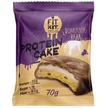 Печенье Fit Kit Protein Cake глазированное 70 гр