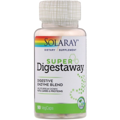 Витамины Solaray Super Digestaway 90 капсул