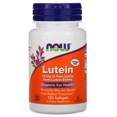 Антиоксидант Now Lutein 120 таблеток