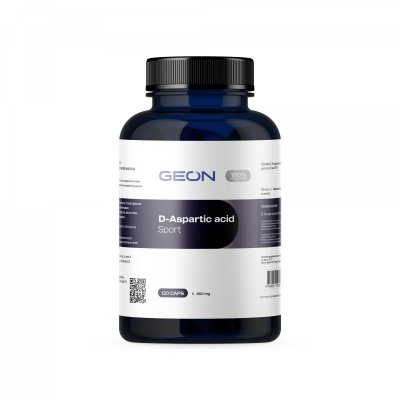 Тестобустер GEON D-Aspartic Acid 800 мг 120 капсул