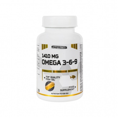 Антиоксидант King Protein Omega 3-6-9 100 капсул