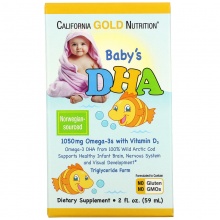 Антиоксидант California Gold Nutrition Baby's  DHA 59 мл