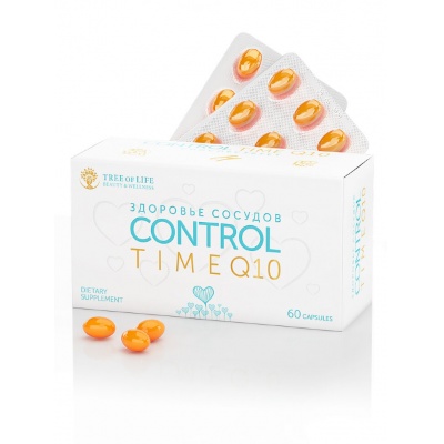 Антиоксидант Tree of life LIFE Control Time Q10 100% 60 капсул