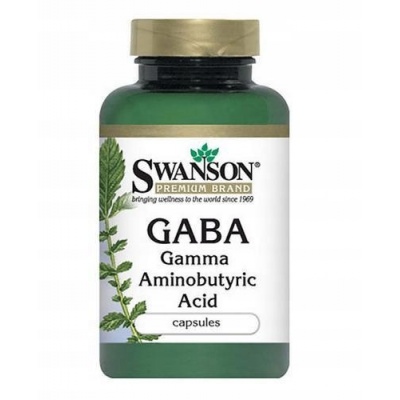 Антиоксидант Swanson Gaba 250 мг 60 капсул
