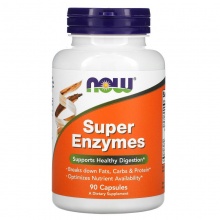 Витамины NOW Super Enzymes 90 капсул