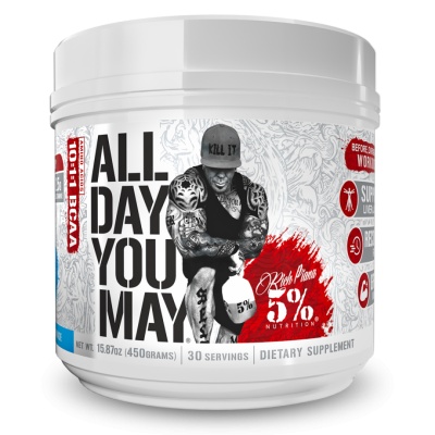Предтренировочный комплекс 5% Nutrition All Day You May 450 гр