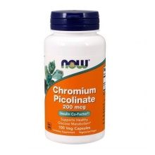 Витамины NOW Chromium Picolinate 200 мг 100 капсул