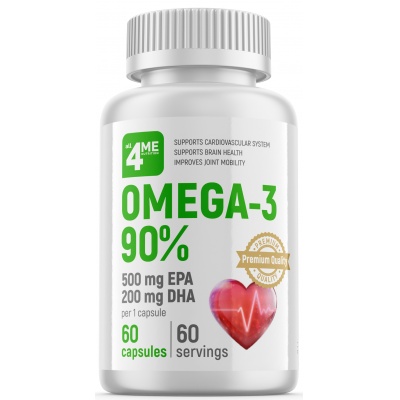Антиоксидант 4Me Nutrition Omega-3 90% 60 капсул