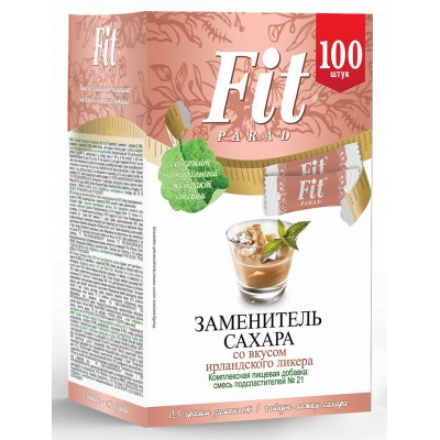 Заменители сахара FitParad №21 100 пакетиков
