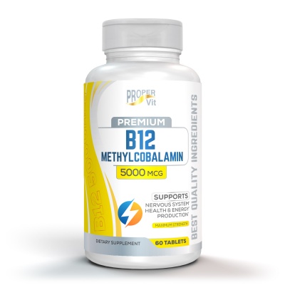 Витамины Proper Vit Premium B-12 5000 мкг 60 таблеток