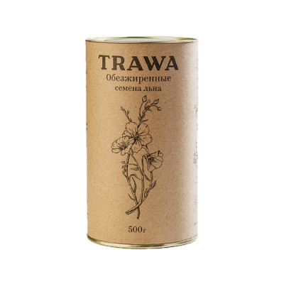 Семена Trawa льняные обезжиренные 500 гр