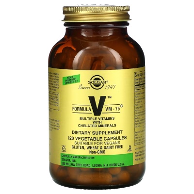 Витамины Solgar Formula VM-75 120 капсул