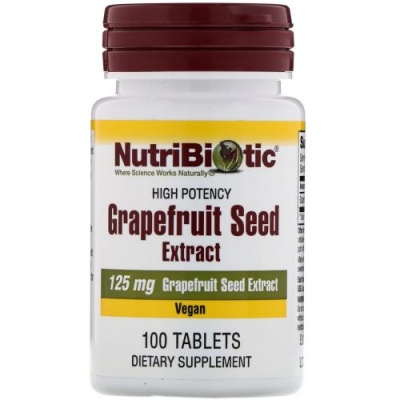 Экстракт NutriBiotic GSE Extract 125 мг 100 таблеток