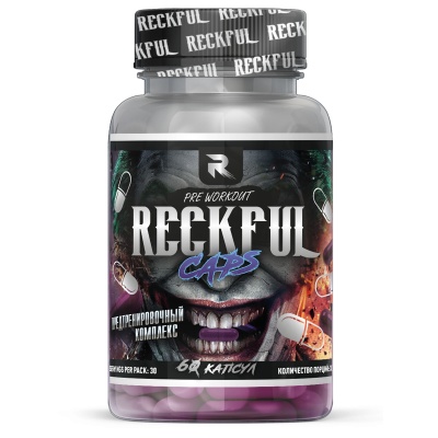 Предтрен 2SN RECKFUL  60 капсул