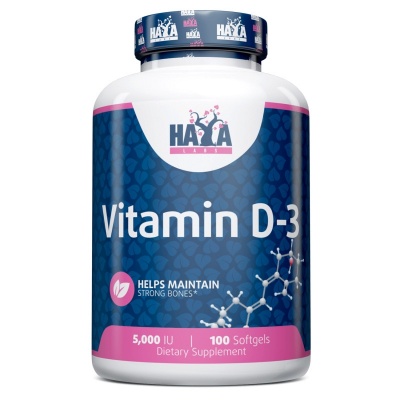 Витамины Haya Labs D3 5000 IU 100 капсул