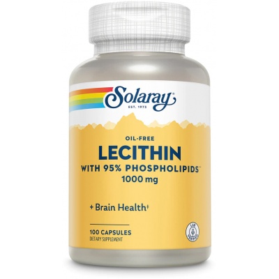 Витамины Solaray Lecithin 1000 мг 100 капсул