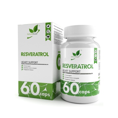 Антиоксидант NaturalSupp Resveratrol  60 капсул