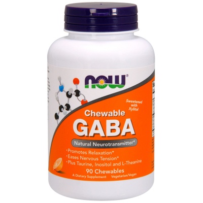 Антиоксидант NOW Foods Gaba 250 мг 90 таблеток