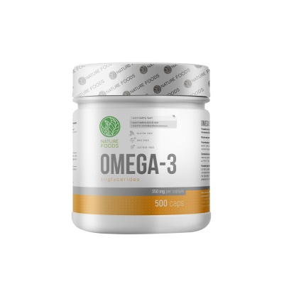 Антиоксидант Nature Foods Omega 3 500 капсул