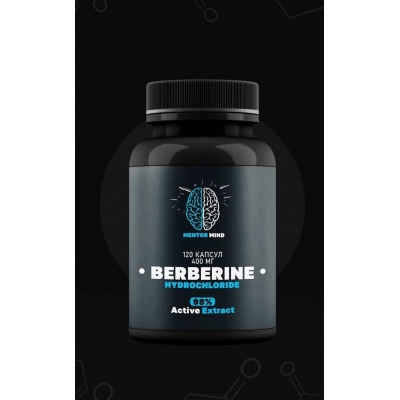 Антиоксидант Mentor Mind Berberine 400 мг 120 капсул