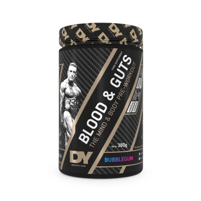 Предтренировочный комплекс Dorian Yates Nutrition BLOOD+GUTS 380 гр