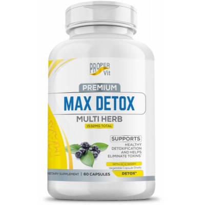 Витамины Proper Vit Max Detox 1532 мг 60 капсул