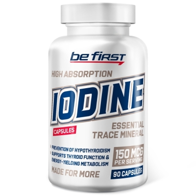 Витамины Be First Iodine 90 капсул