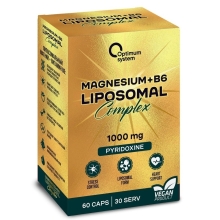 Витамины Optimum System Gold Series Liposomal Magnesium Complex + B6 60 капсул