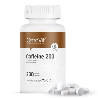 Энергетик OstroVit Caffeine 200 таблеток