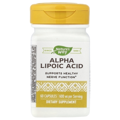 Антиоксидант Nature's Way Alpha Lipoic Acid 600 мг 60 капсул