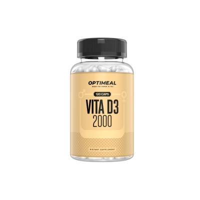 Витамины OptiMeal Vitamin D3 2000 МЕ 120 капсул
