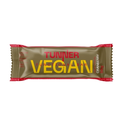 Батончик протеиновый TUNNER VEGAN 50 гр