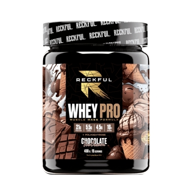 Протеин Reckful Whey + Polydextrose 450 гр