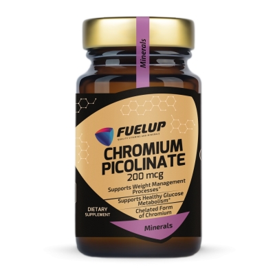 Витамины FuelUP Chromium Picolinate 200 мкг 100 таблеток