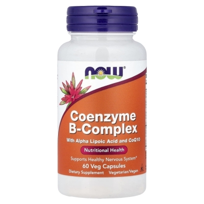 Антиоксидант NOW Coenzyme B-Complex 60 капсул